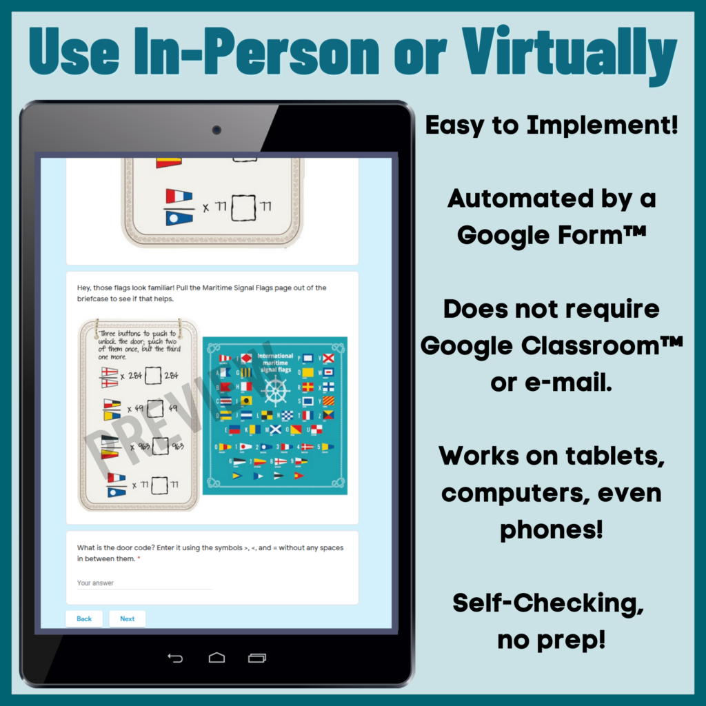 Multiplying Fractions and Mixed Numbers Digital Escape Room for 5th ...