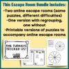 Thanksgiving Math Activity for 2nd Grade Adding Two-Digit Numbers With and Without Regrouping - Image 3