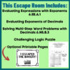 6th Grade Math Digital Escape Activity Revenge of the Gingerbread Man - Image 4