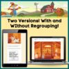 Thanksgiving Math Activity for 2nd Grade Adding Two-Digit Numbers With and Without Regrouping - Image 4