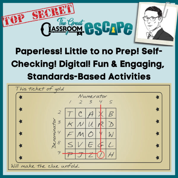 5th Grade Math Escape Room Bundle -18 Challenging and Engaging Digital Escape Rooms! - Image 3