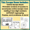 Adding Two-Digit Numbers Without Regrouping 2nd Grade Thanksgiving Math Activity - Image 4