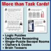 Factors and Multiples Task Card Activities 4th Grade Mini Math Missions - Image 3