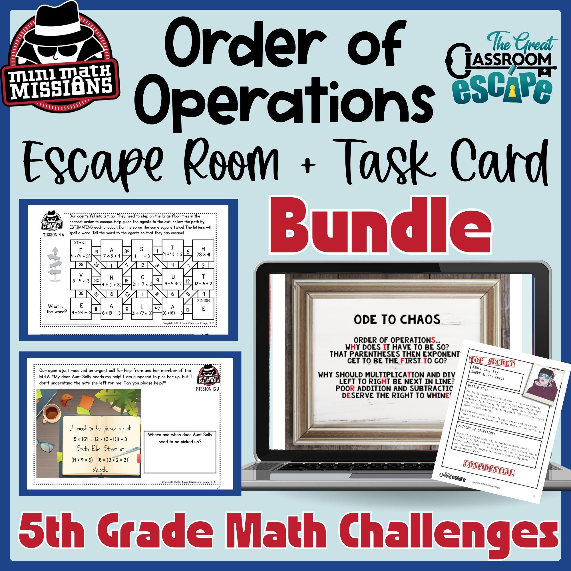 5th grade order of operations worksheet alternative and math games