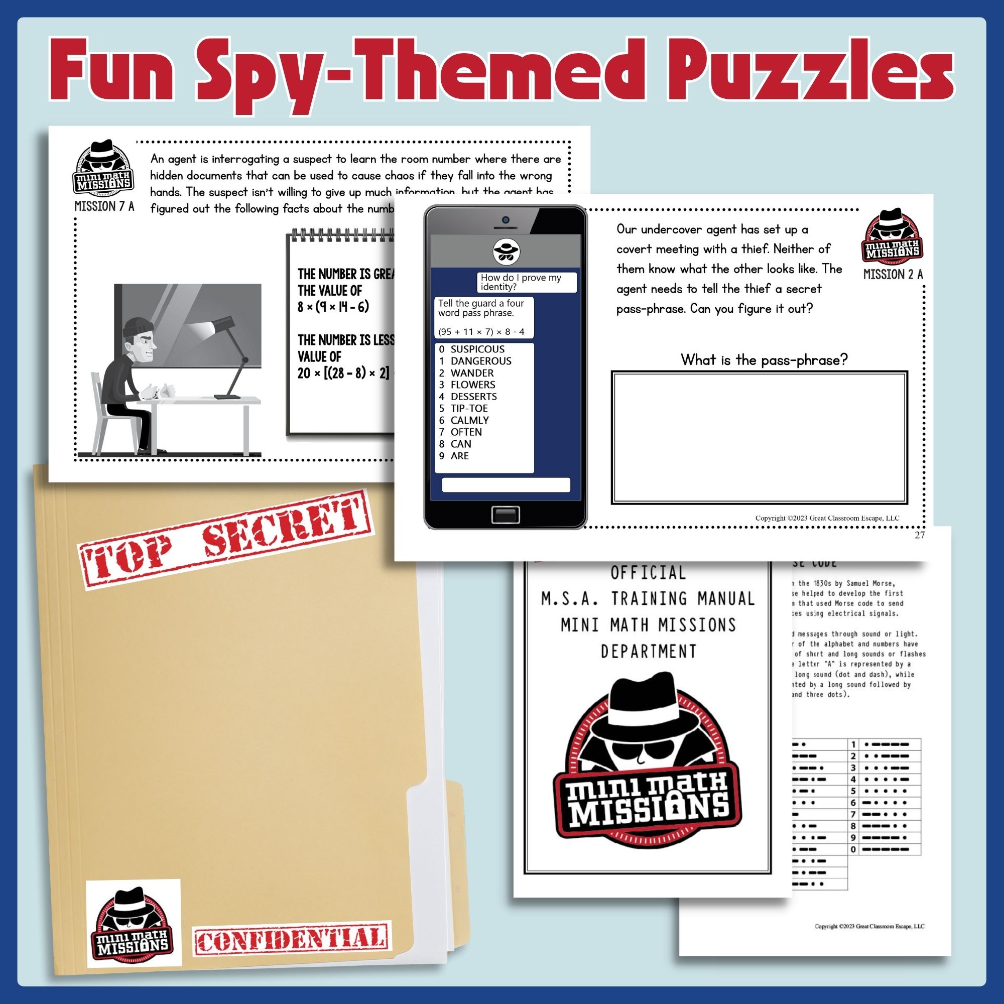 Order of operations puzzles and task cards as engaging alternatives to worksheets